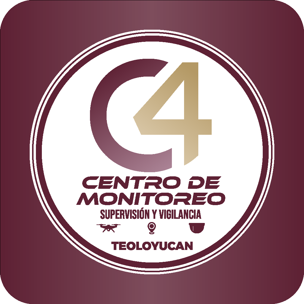 Ícono App Botón de Pánico — C4 Teoloyucan